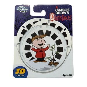 SEALED Viewmaster A Charlie Brown Christmas Special Snoopy Peanuts 3 Reels Pack